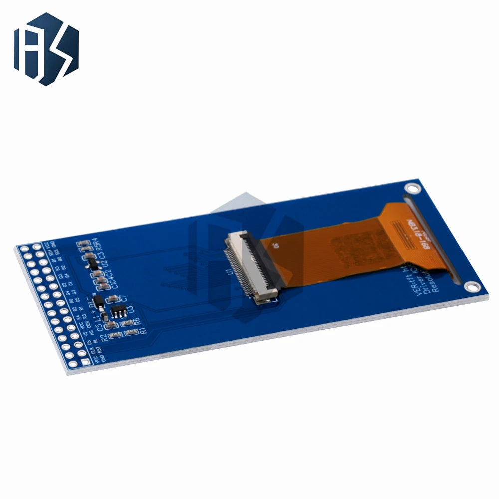 2 8-3 3v 376 960 ST7701 Chip TFT SPI Full LCD Display Module Arduino Zpaxo
