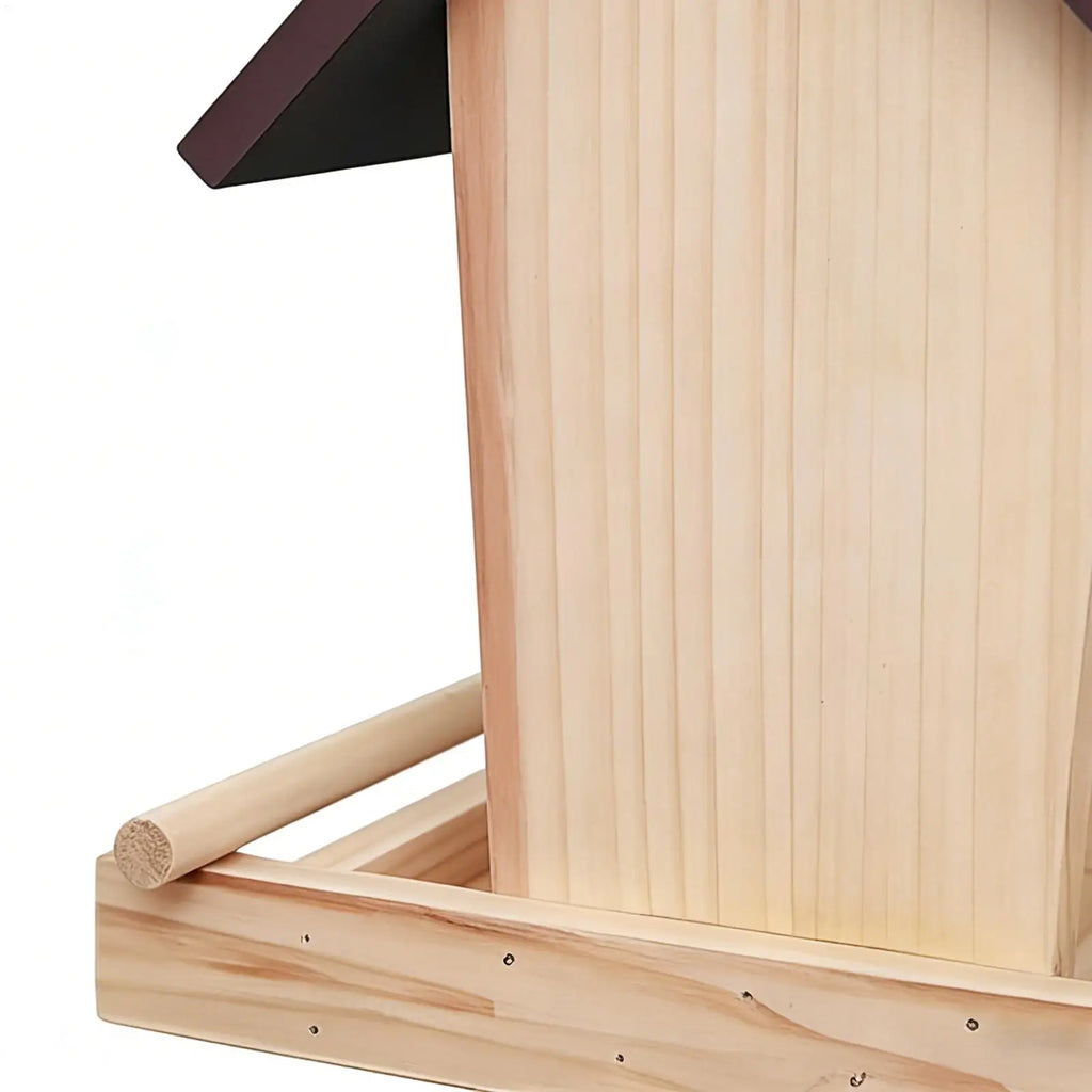 Bird Feeder Houses Outside Supports Bowl Perch Rope House Balcony