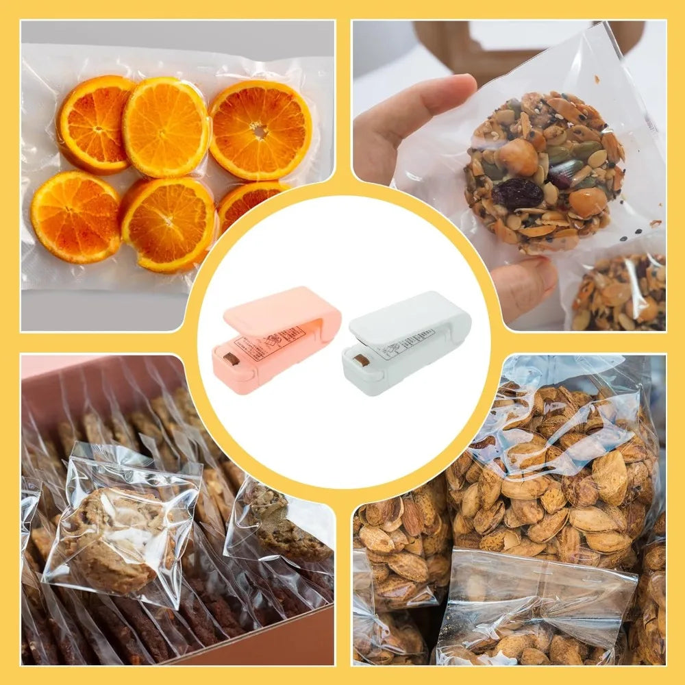 Portable Mini Sealing Machine Handheld Food Heat Vacuum Sealers