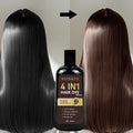 Organic Brown Hair Dye Shampoo – Covers Gray, 100ml | YUITIKUE Hair Dye Shampoo Zpaxo Default Title