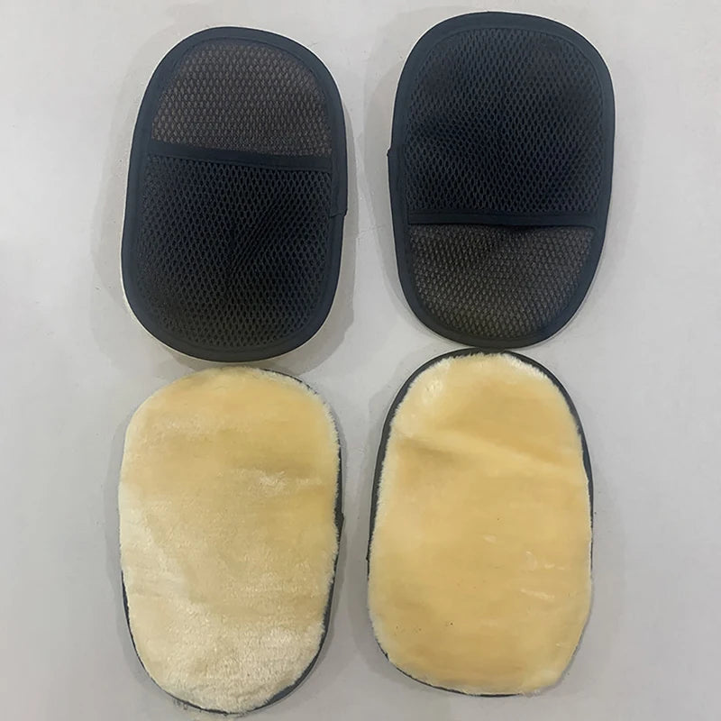 Plush Microfiber Car Wash Mitt – Waxing & Polishing Glove