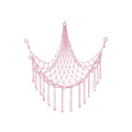 1Pc Toy Hammocks Wall Corner Hanging Storage Net Organizer Woven Kids Stuffed Mesh Hammock Baby Animal Rope Hammock Bag Cotton Zpaxo 02