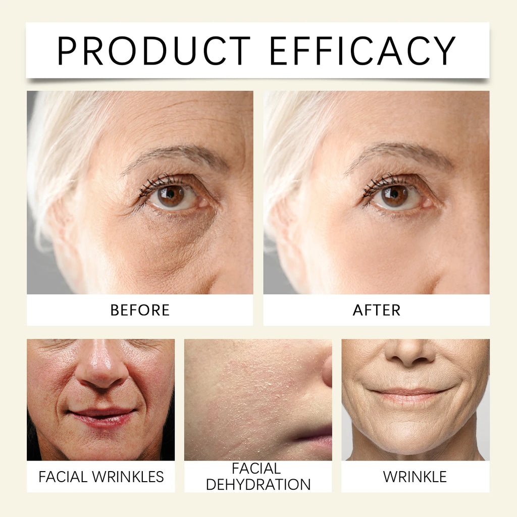 Ouhoe Snail Collagen Face Cream Repair Essence Moisturizing Lifting Firming Smoothing Nourishing Cream Korean Cosmetics Skin Car Zpaxo