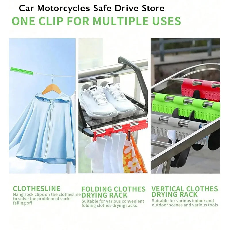 CM2 Hanging Rod Sock Rack Clothes Hanger Suitable Drying Socks Towels