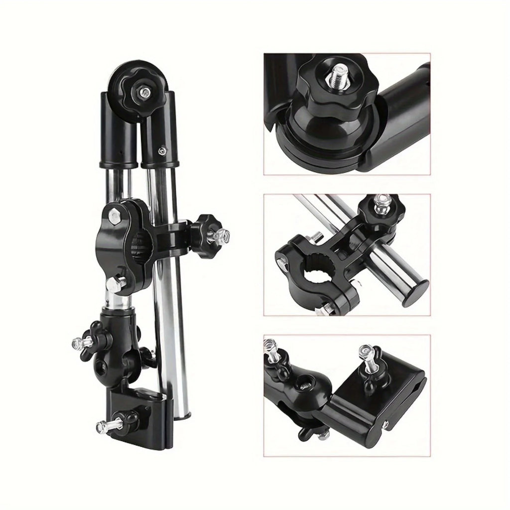 Adjustable Stainless Steel Umbrella Stand Wheelchairs Bicycles