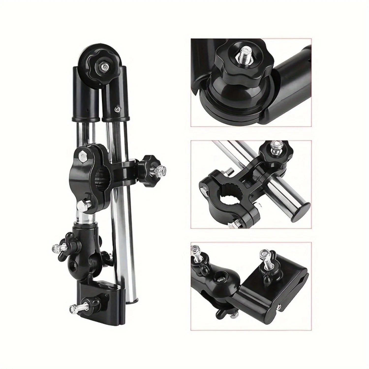 Adjustable Stainless Steel Umbrella Stand Wheelchairs Bicycles
