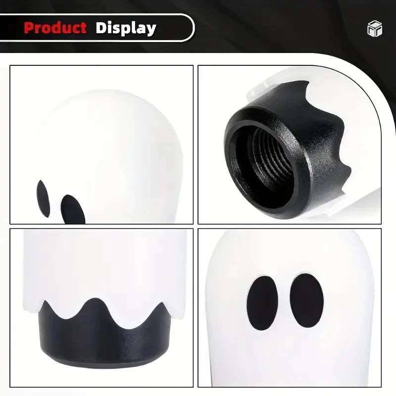 Halloween Ghost Gear Shift Knob 86mm | M8 M10 M12 – 8 Colors