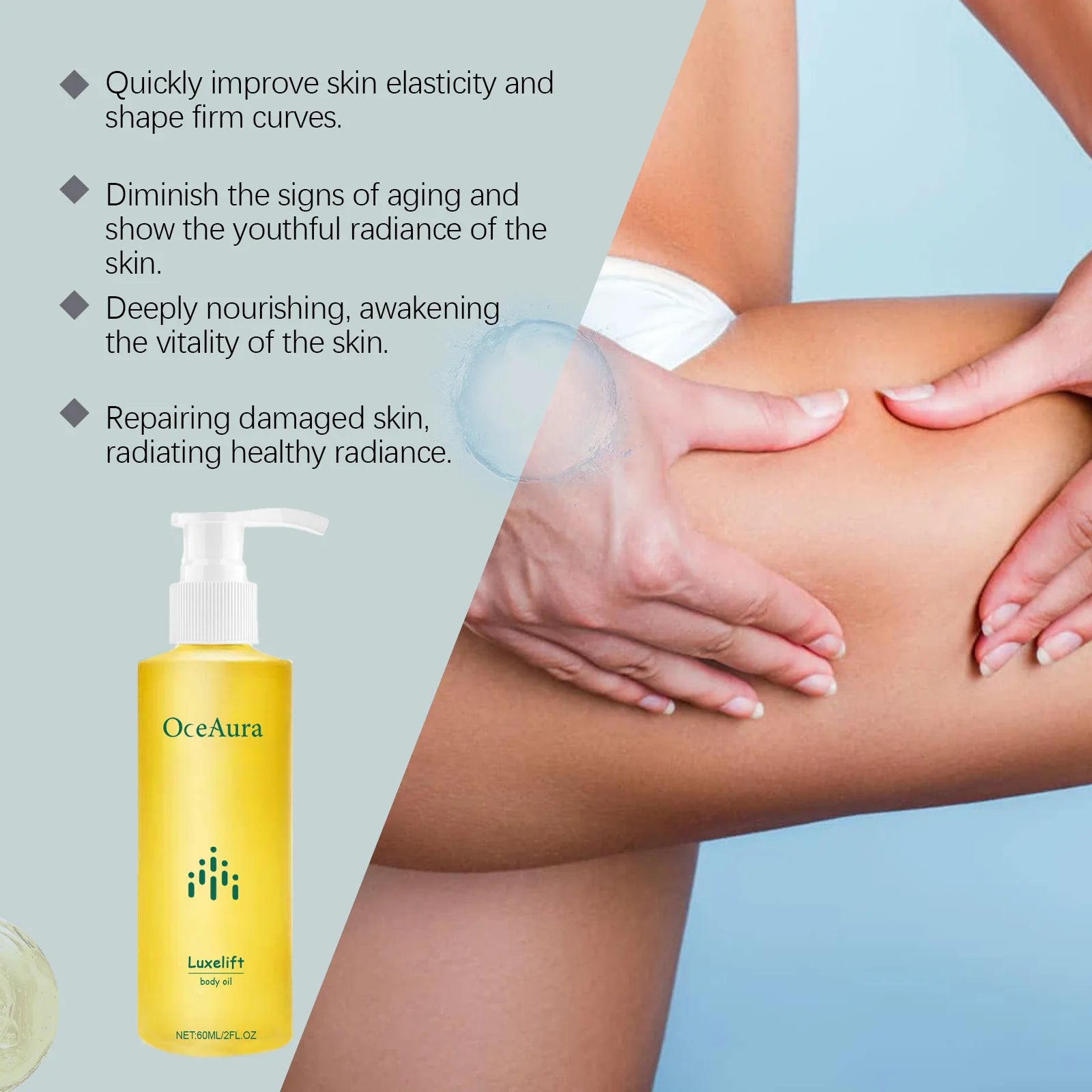 OceAura Body Firming Oil – Lifting, Moisturizing & Brightening Body Firming Oil Zpaxo