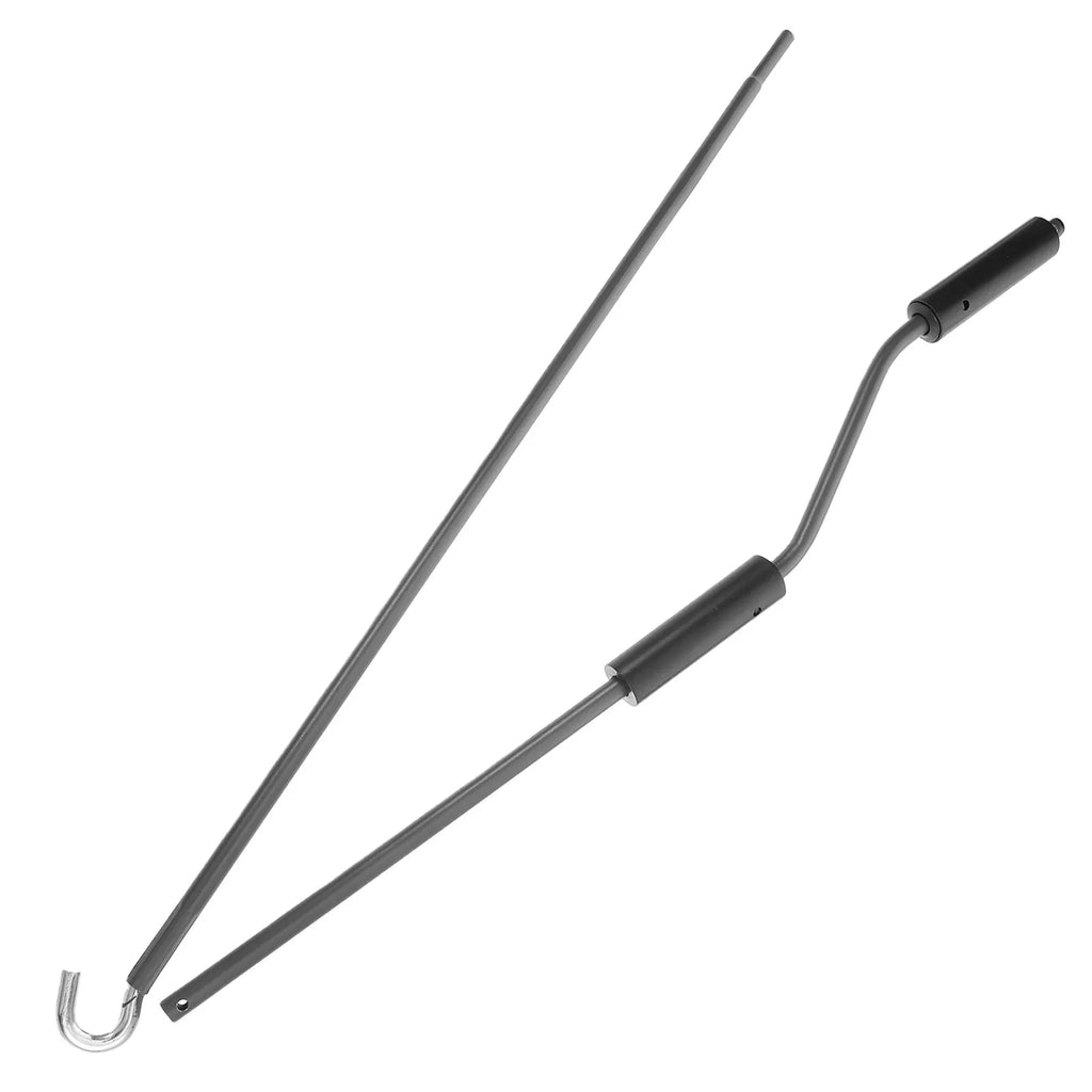 Manual Awning Crank Handle Outdoor Patio Garden Sunshade Canopy Crank Metal Plastic Weatherproof Replacement Part for Porch Zpaxo