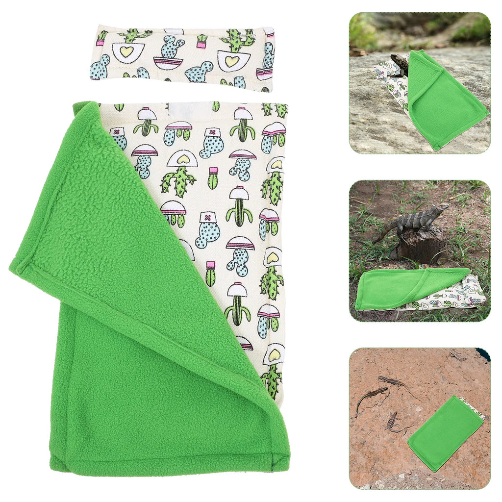 Cartoon Pattern Reptile Sleeping Bag Comfortable Warm Cushion Secure