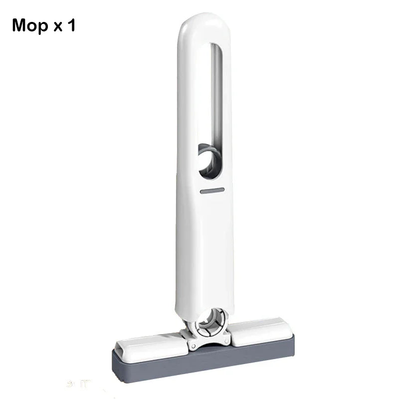 Handheld Mop Multifunctional Small Desktop Mop Handheld Hands-free Washing Sponge Kitchen Hands Free Sponge Absorbs Water Mop Zpaxo 1 Mop