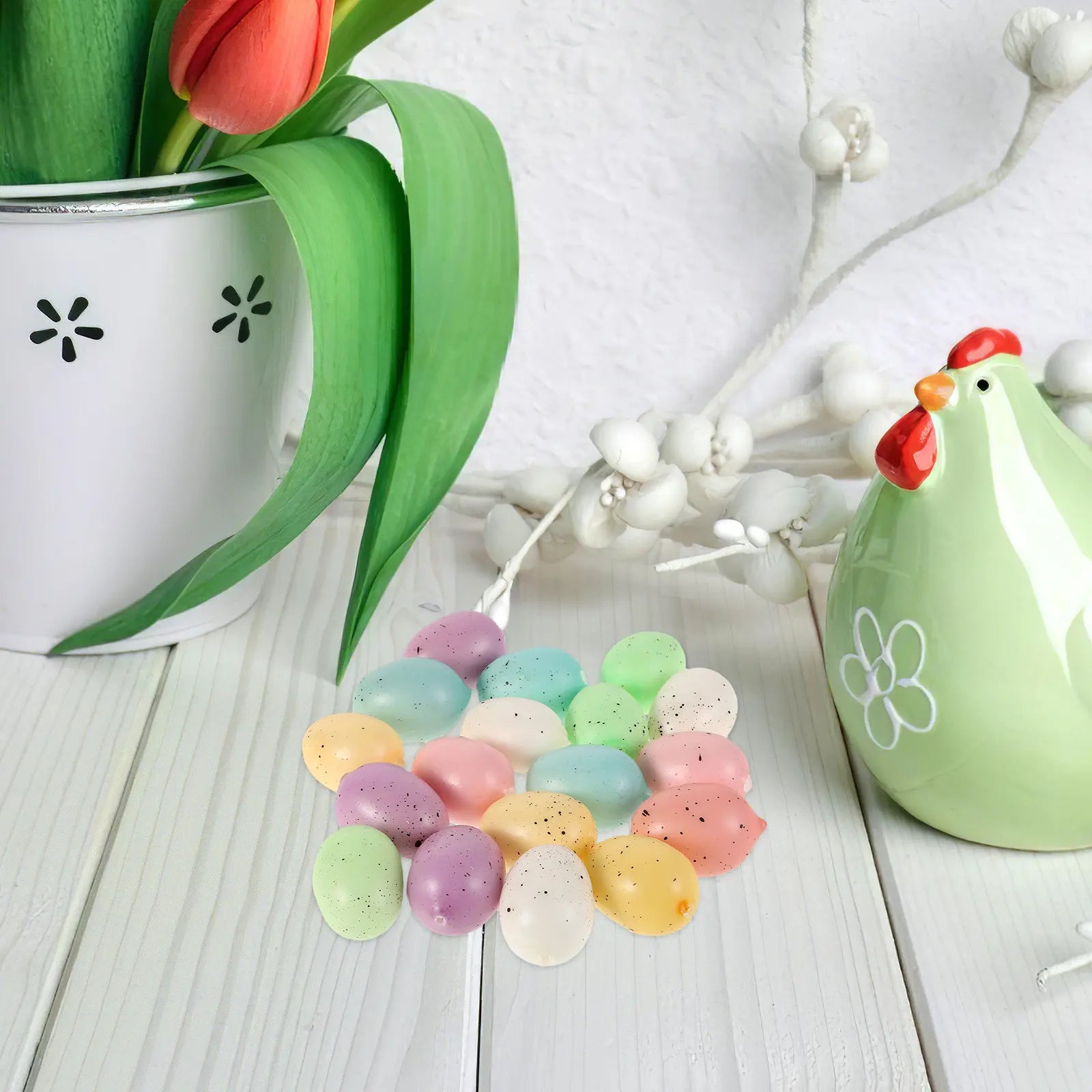 Easter Egg Carrot Foam Decor Versatile DIY Craft Fillable Empty Shape