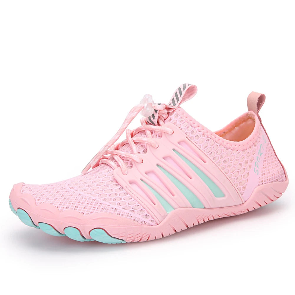 Barefoot Swim Beach Pool Aqua Sports Shoes Plus Size Quick Dry Wading Outdoor Upstream Sneakers for Lake Hiking Kayaking Surfing Zpaxo