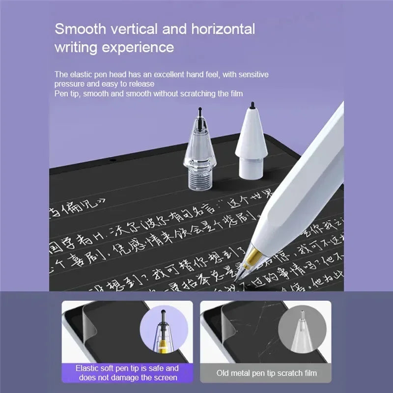 Pencil Tips Apple 1 2 Gen Replacement Crystal Diamond 4B 2B HB Ipad Zpaxo