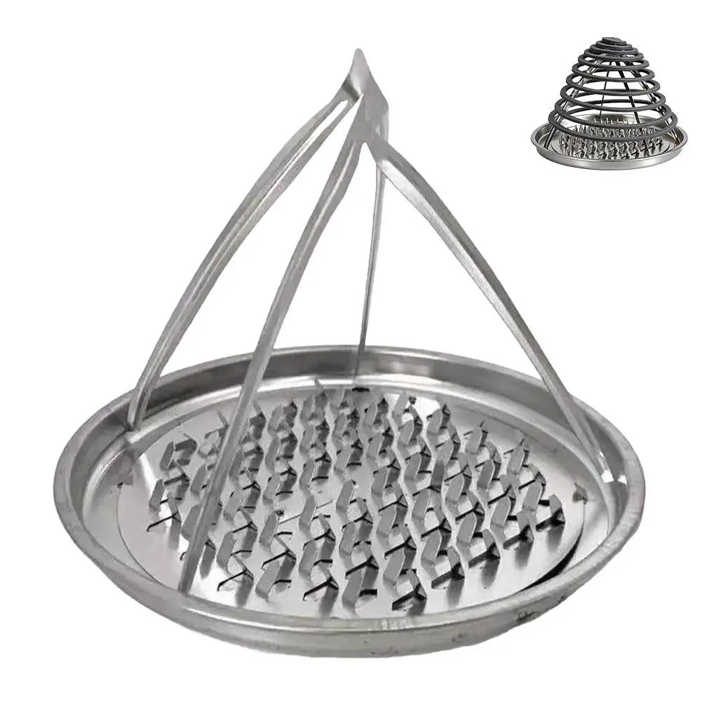 Mosquito Coil Holder with Ash Tray & Cover | Home & Camping Mosquito Coil Holder Zpaxo 1PC