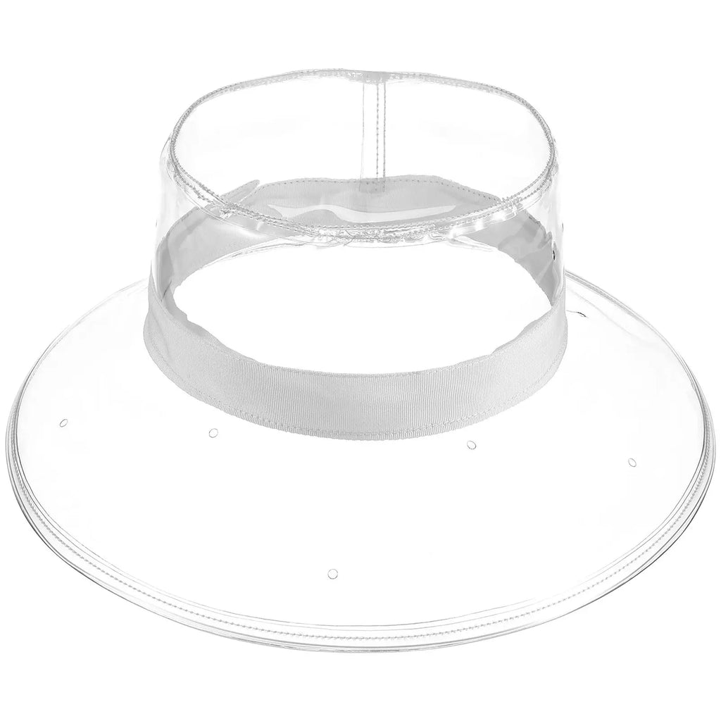 1Pcs Waterproof PVC Bucket Hat Transparent Fisherman Outdoor Beach Cycling Hiking Sun Protection Headwear Fisherman Hat Zpaxo