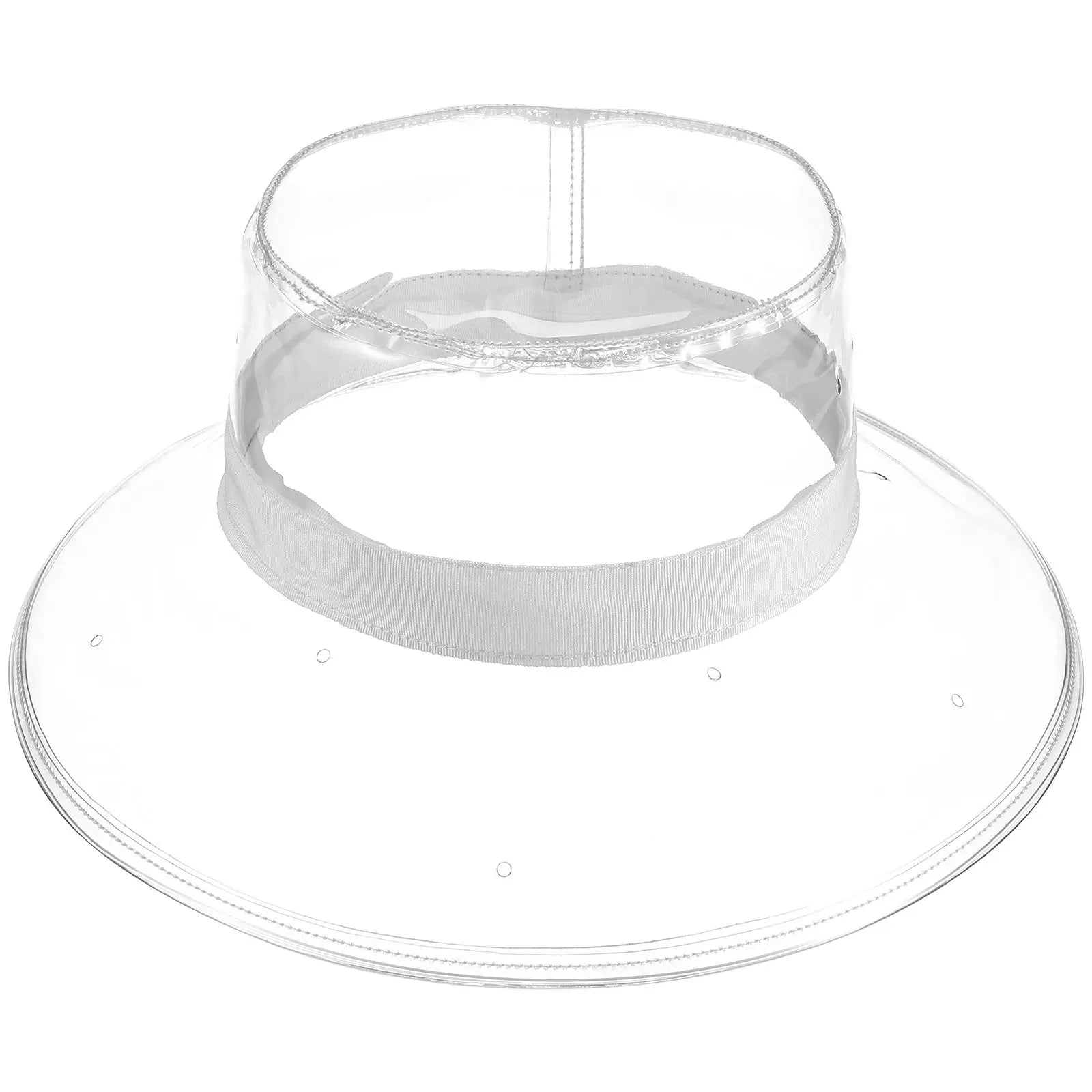 1Pcs Waterproof PVC Bucket Hat Transparent Fisherman Outdoor Beach Cycling Hiking Sun Protection Headwear Fisherman Hat Zpaxo