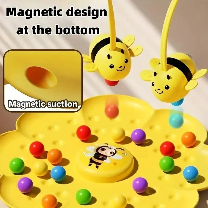 Little Bumblebee Multifunctional Board Game Puzzle Fishing Toys