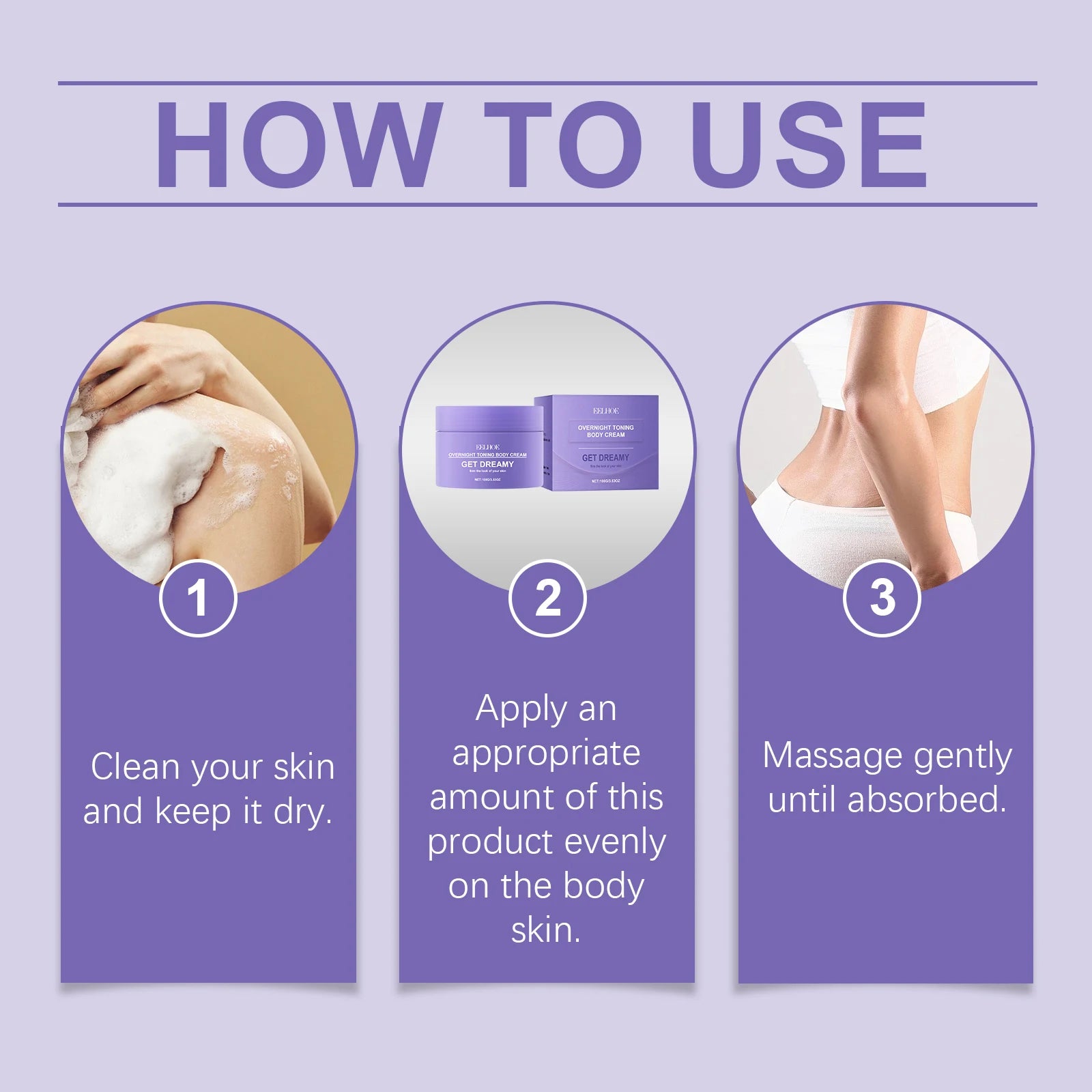 Overnight Toning Body Firming Cream Anti Wrinkle Moisturizing Toning Whip, Smooth & Tight Skin, Reduce Fine Lines & Wrinkles Zpaxo