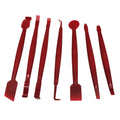 Accessories Edge-closing Tool Car Wrapping Tools Car Stickers Installation Kit Car Body Styling Kit Film Sticker Wrapping Tool Zpaxo red