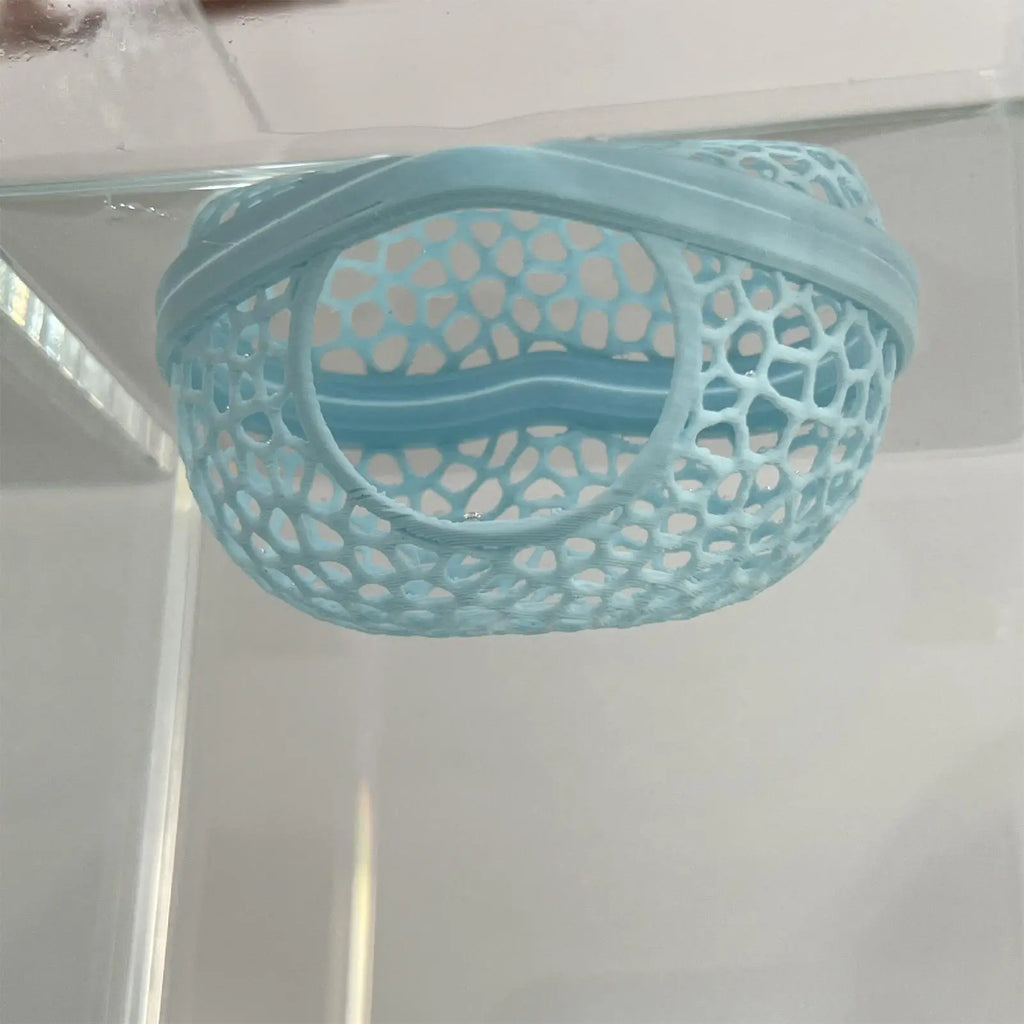 Heart Shape Floating Betta Hide Resting Cave Shrimp 3D Printed Fish