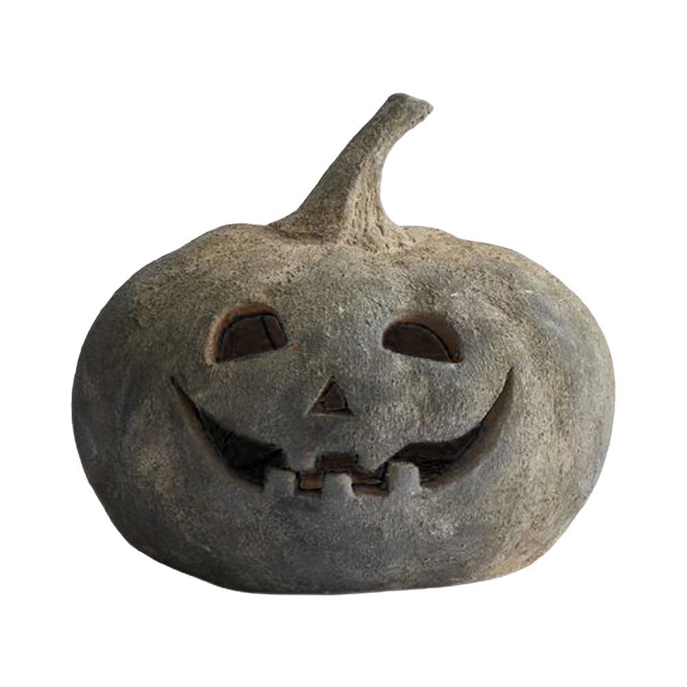 Light Up Halloween Decorations-resin Pumpkin Lantern Outdoor