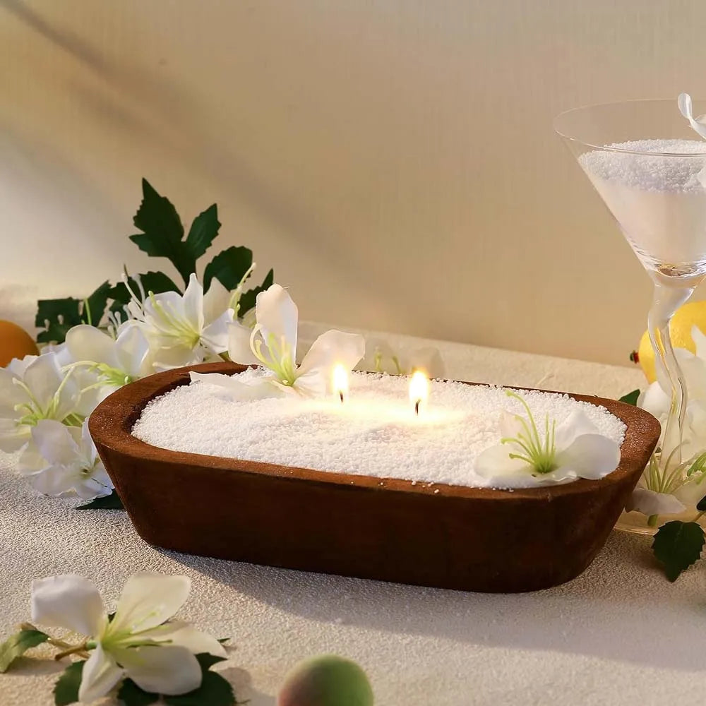200G White Black Pearled Candle Sand Set with 10pcs Candle Wick DIY Handmade Materials For Beads Candle Making Kit Crafts Zpaxo