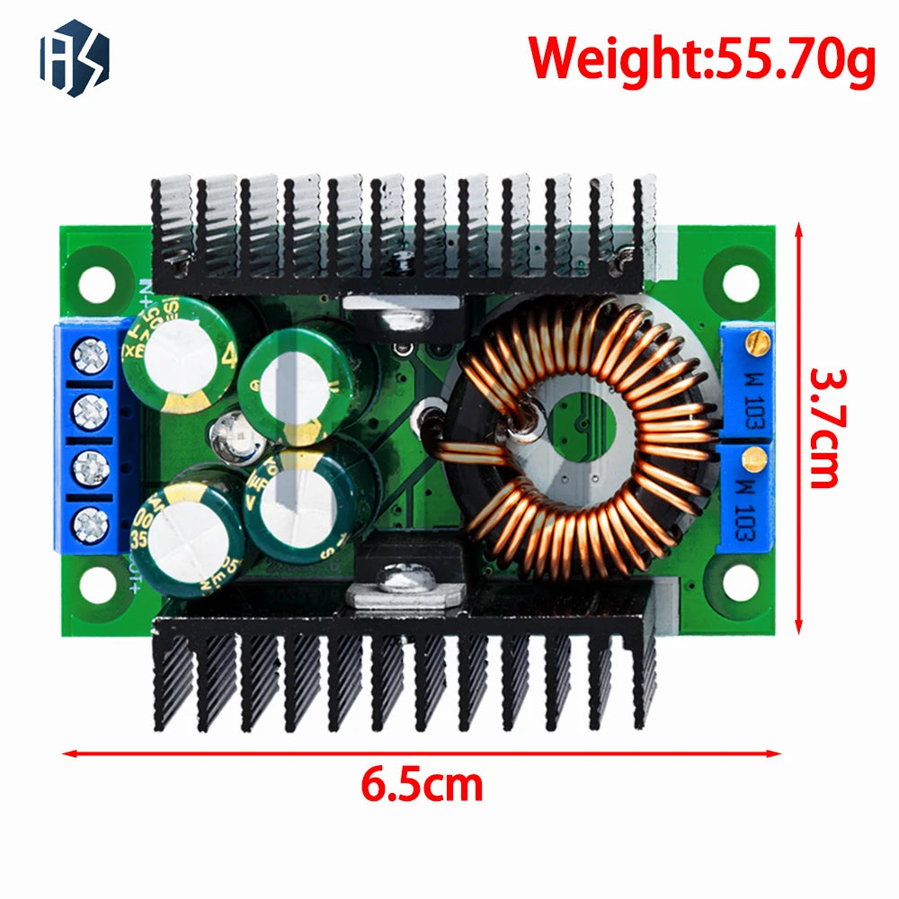 XL4016 DC-DC 9A 300W Boost Buck Converter Module 5-40V 1 2-35V Zpaxo
