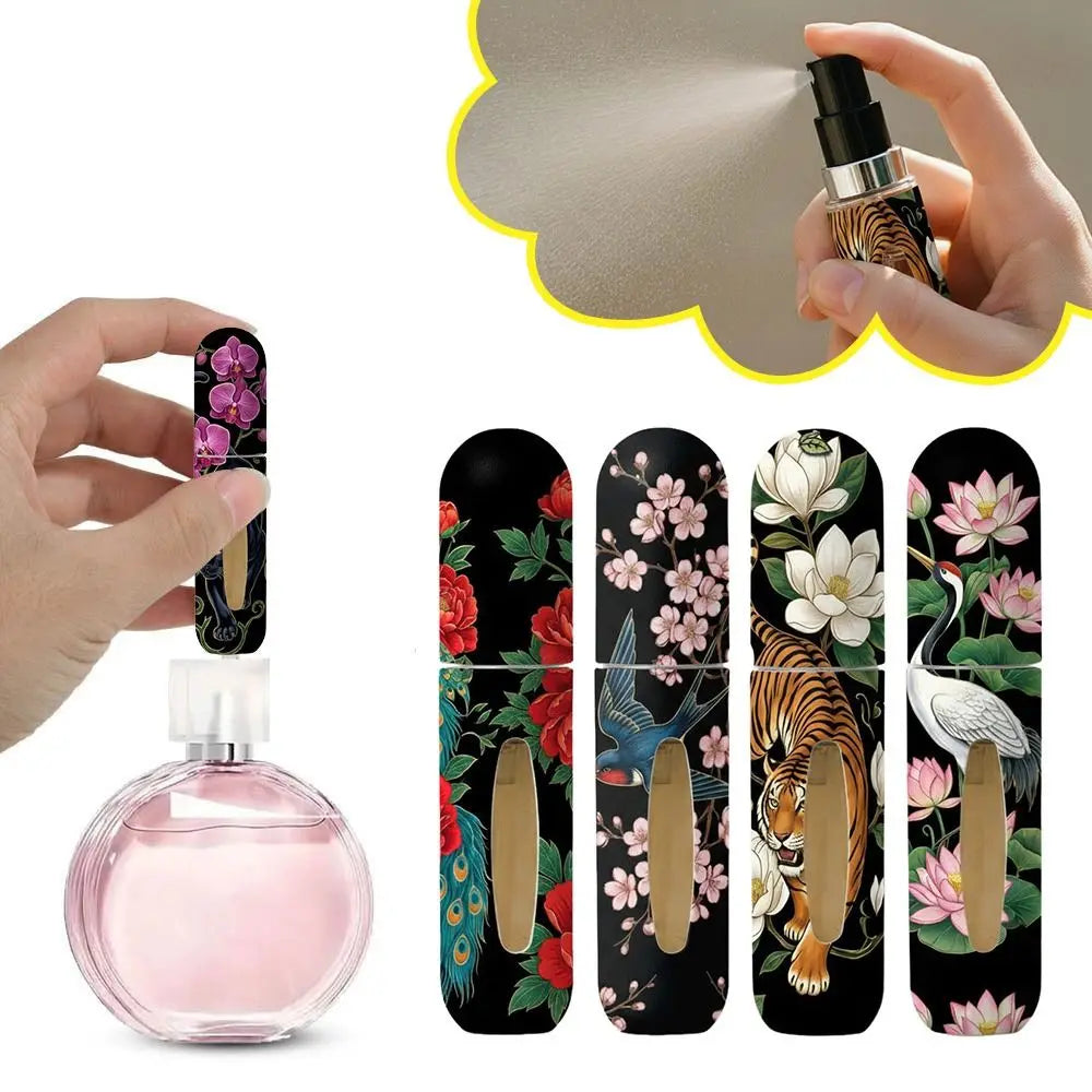 Portable Perfume Bottle Leak-proof Refillable Liquid Cosmetic Zpaxo
