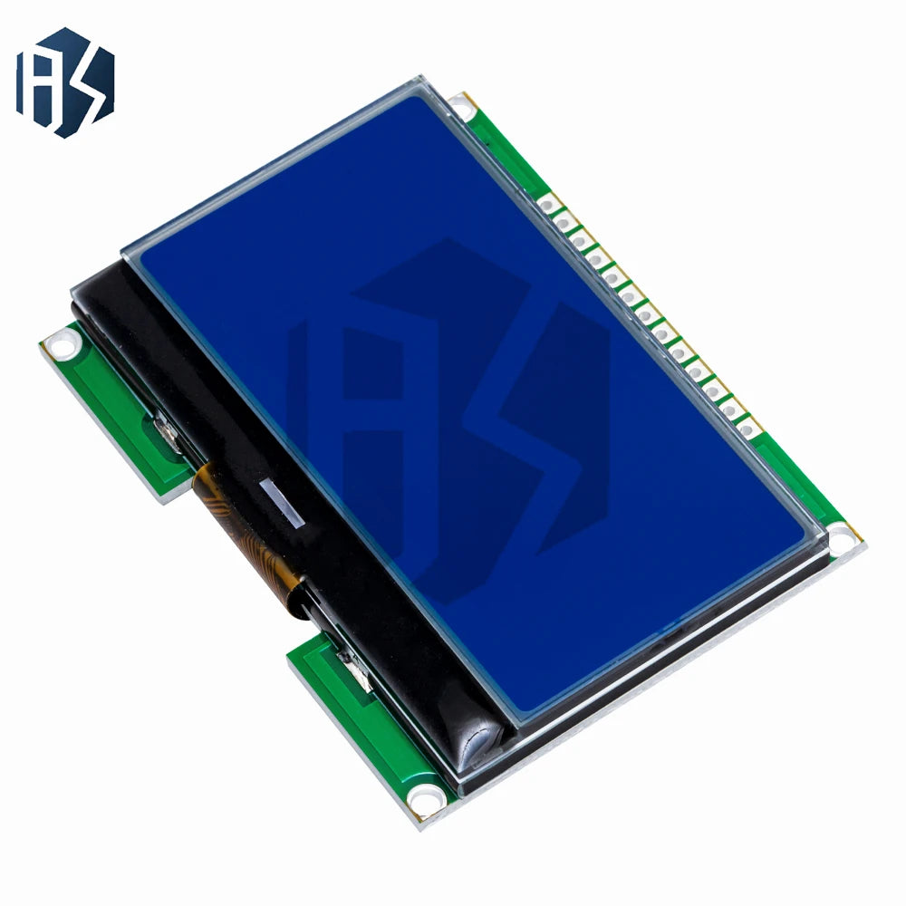 12864 LCD Module 12864-06D COG Dot Matrix Screen Chinese Font SPI Zpaxo