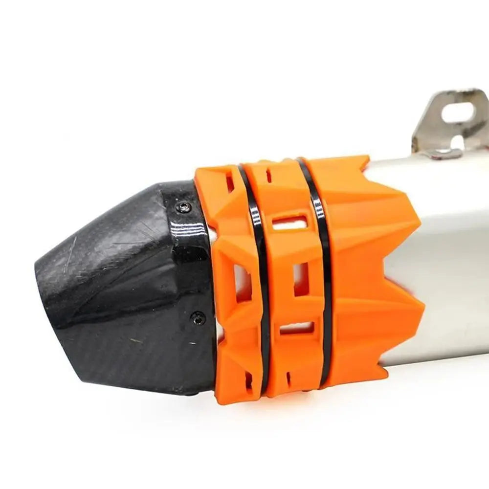 Heat-resistant Motorcycle Exhaust Protector Anti-scratch Motor Guard Zpaxo