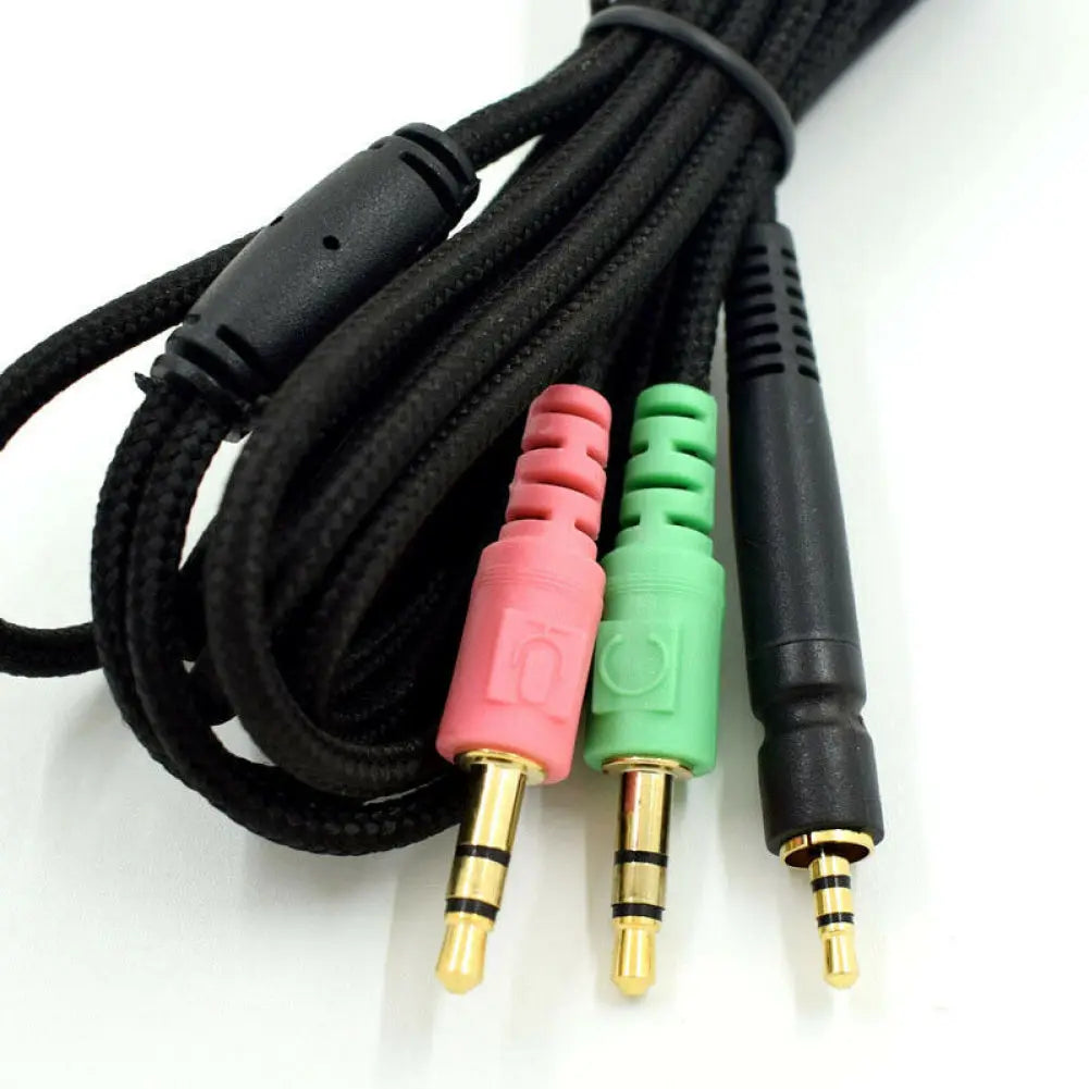 Audio Cable Replacement For Sennheiser Game One / Game Zero / PC 373D / PC37X / GSP350 / GSP500 / GSP600 Headphones Accessories