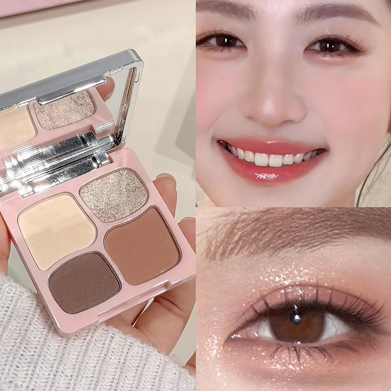 8-Piece Makeup Including Eye Shadow Powder Blusher Highlighter