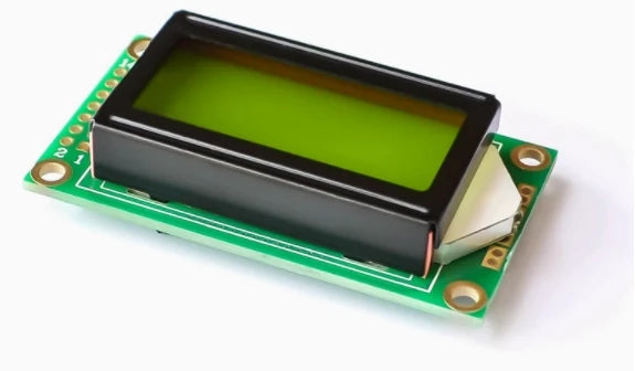 0802A LCD Character LCD Screen 8 * 2-Row LCD Display Module Blue Screen Zpaxo green screen