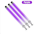 Universal 1 Stylus Pen Tablet Phone Touch Screen Apple Pencil Ipad Zpaxo 3PCS PURPLE