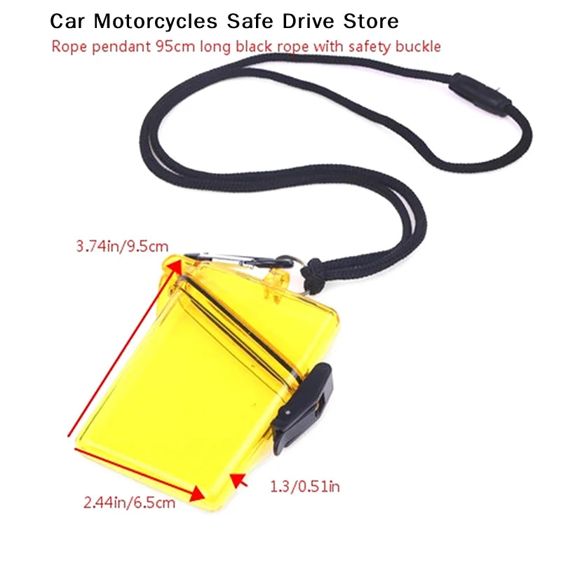 Portable Scuba Diving Kayaking Waterproof Box Gear Container Case