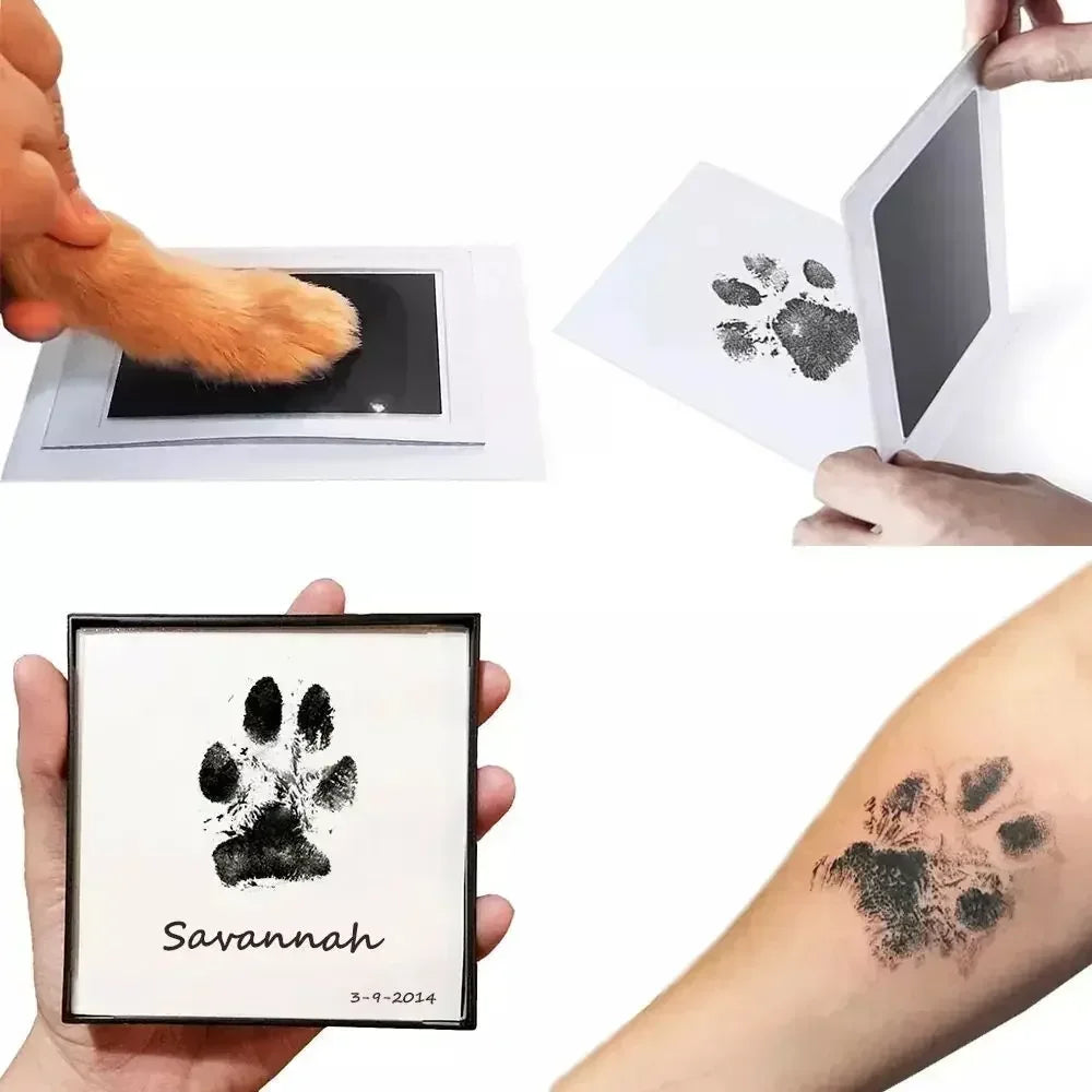 Inkless Paw Print & Baby Handprint Kit – Safe & Mess-Free