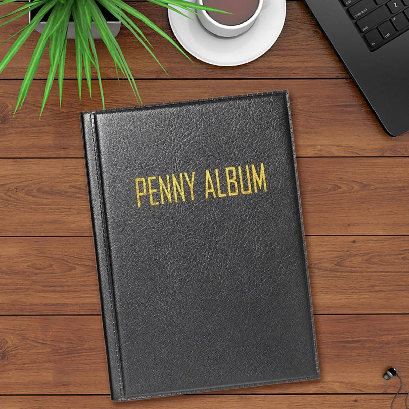 Penny Book Penny Collection Album Hold 108 Coin Money Storage Organizer Display Supplies for Travel Souvenir Currency Dollar Zpaxo Default Title