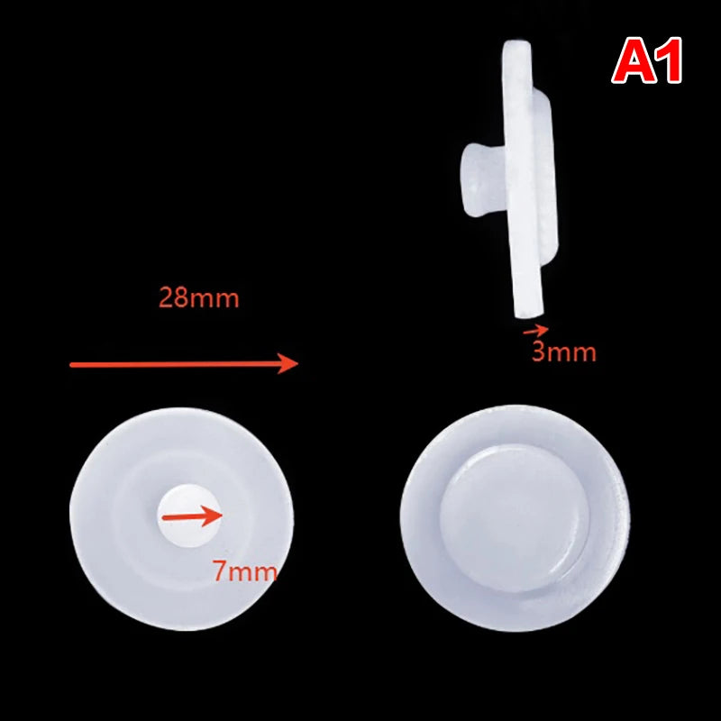 2Pcs Universal Silicone Plug Lid Coffee Cup Travel Tumbler Mug Vacuum Bottles Gaskets Seals Replacement Straws Hole Grommets Zpaxo A1
