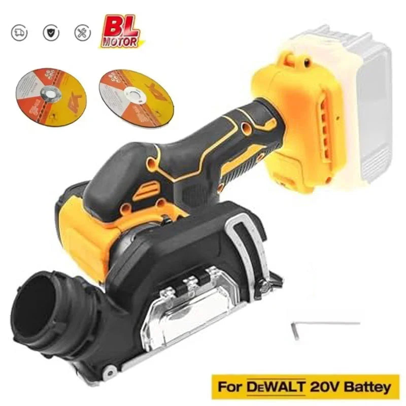 Fit DeWALT 20V Battery Cordless Angle Grinder Handle CUT OFF Electirc