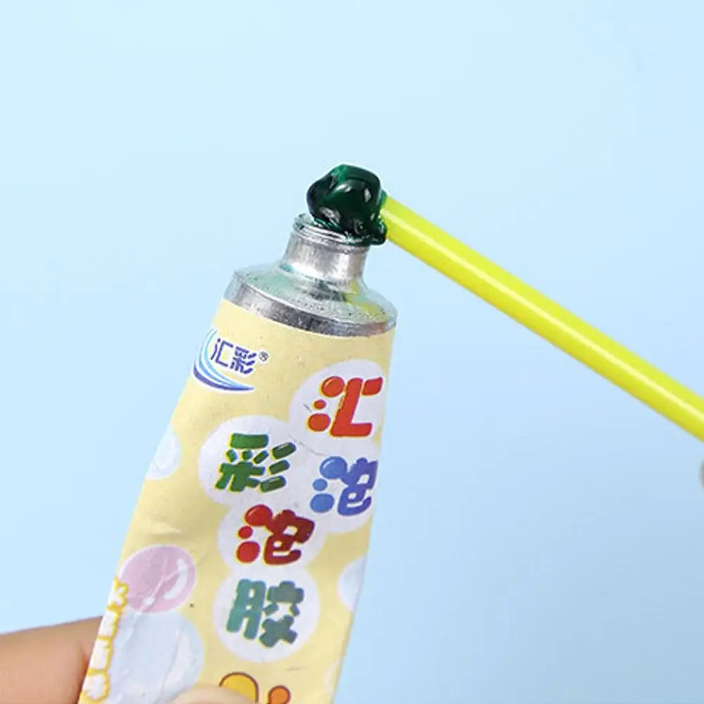 Bubble Blowing Gel Tubes – Kids Party Favors & Carnival Prizes Bubble Blowing Toy Zpaxo