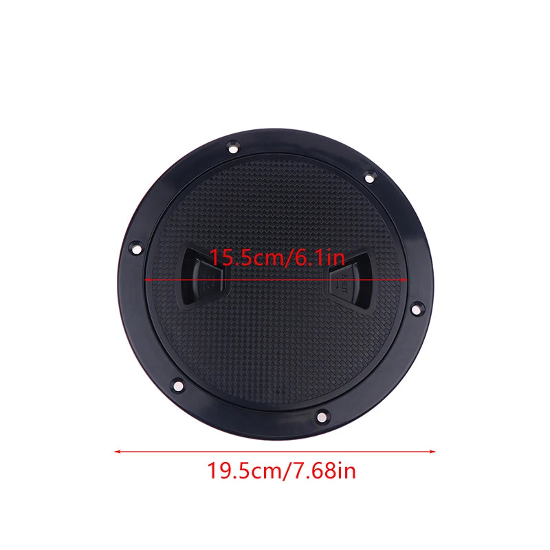 ABS Round Inspection Hatch Cover 4" 6" 8" – Kayak & Yacht