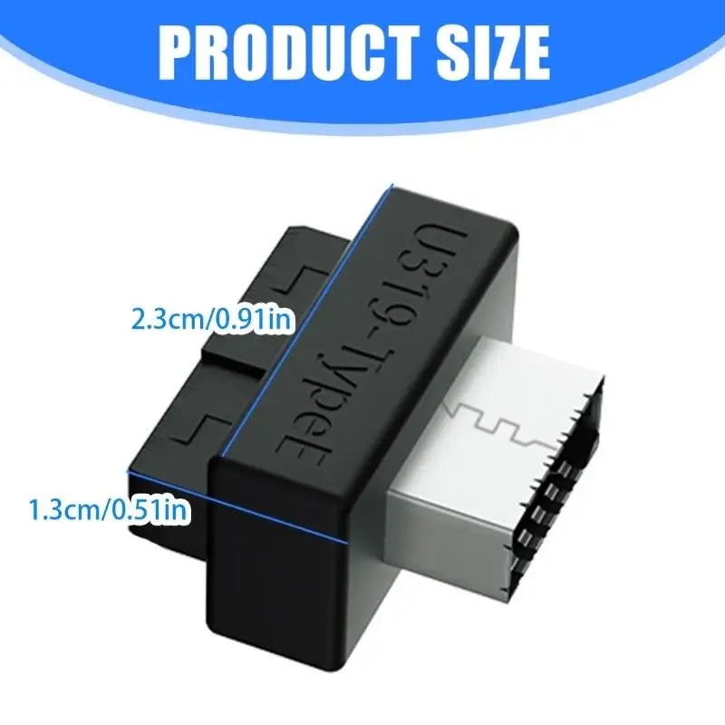 652F Efficient USB3 0 E Converters Supporting 19Pin 20Pin Zpaxo