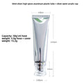 50ml Squeeze Tubes Empty Refillable Travel Bottles Plastic Gold Silver Cosmetic Containers For Facial Cleaner Lotion Hand Cream Zpaxo silver-1