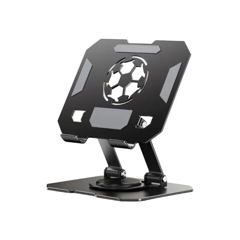 652F Adjustable Foldable Tablets Stand 360 Degree Rotation Double Zpaxo Black CN