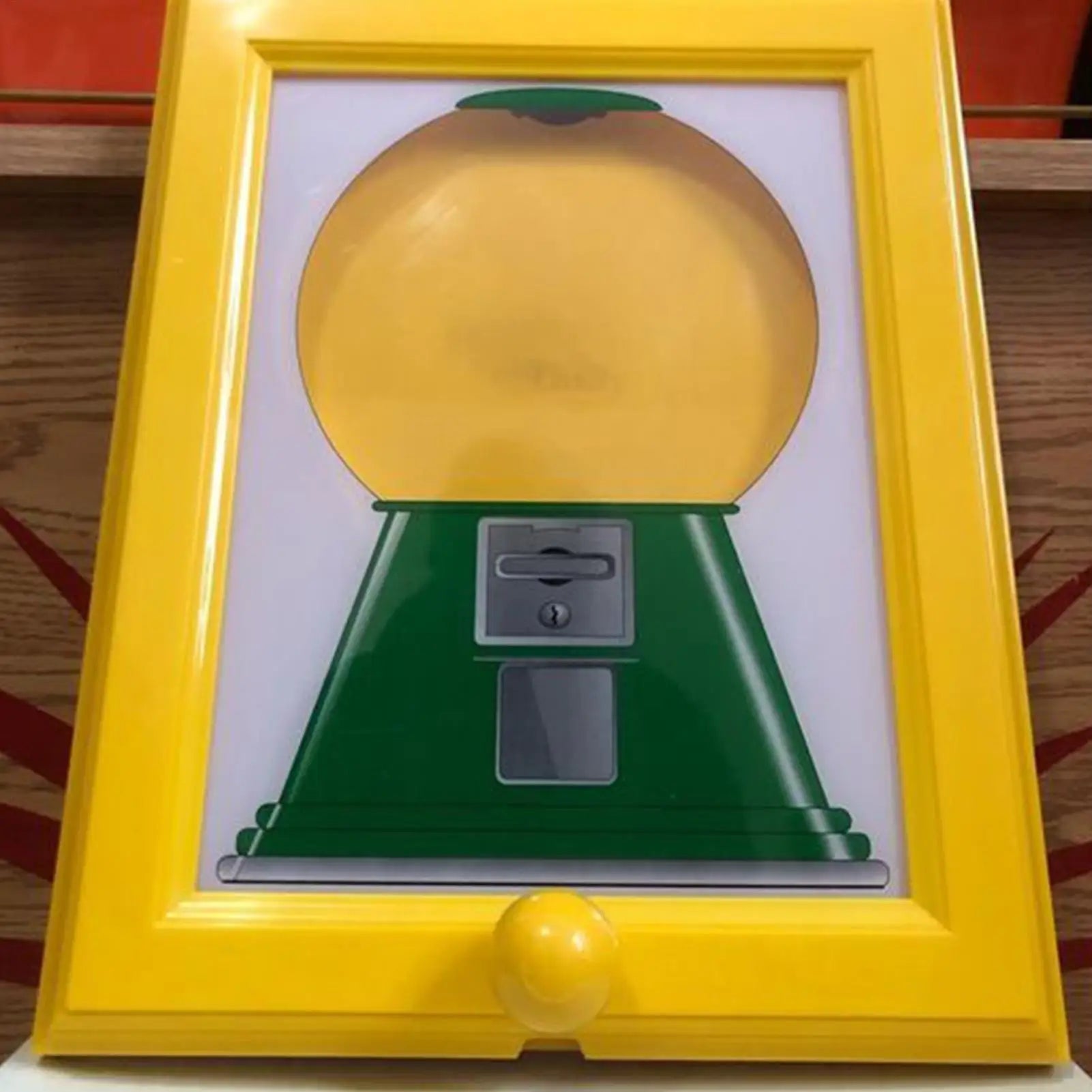 Candy Dispenser Frame Creative Vending Toy Decorative Snack Container