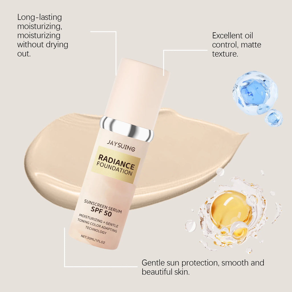 Concealer Liquid Foundation Moisturizes And Brightens The Face To Cover Acne Spots Fade Base Makeup Without Removing Makeup Zpaxo