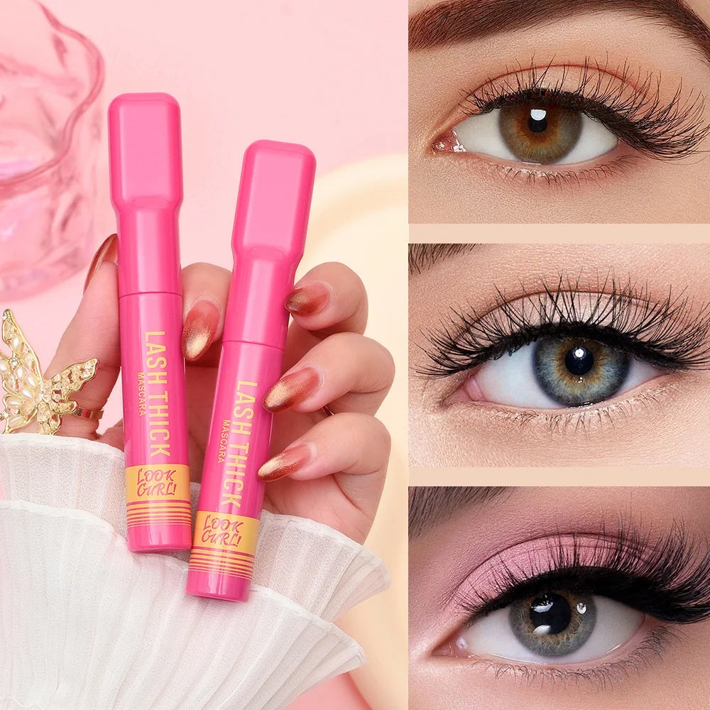 Slender Brushed Styling Curled Waterproof, Sweat-proof and Non-smudging Mascara Zpaxo