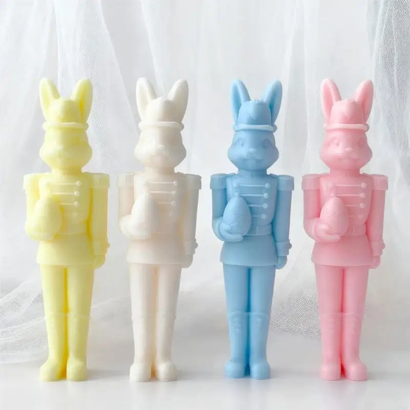 Silicones Easters Bunnies Nutcrackers Mold Easy Crafting Projects