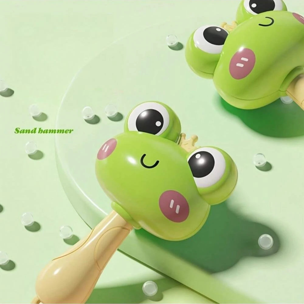Cute Animal Hand Cranked Bell Early Childhood Learningtoy That